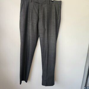 Theory 100% Wool Dress Pants 34 Gray